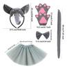 Elephant Costume Kit For Kids, 5 Pieces, Elephant Headband