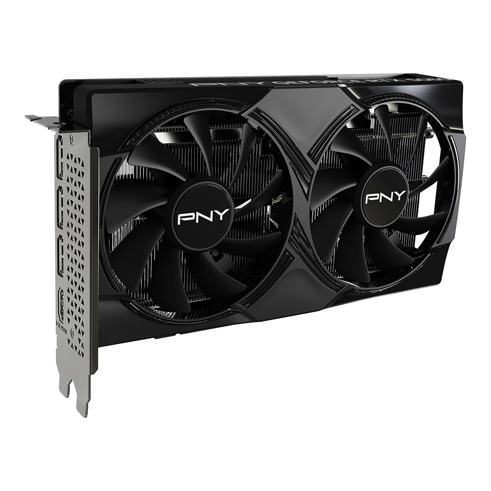 Видеокарта PNY GeForce RTX 5060 8GB Разогнанная Двухвентиляторная VCG50608DFXPB1-O VD9235