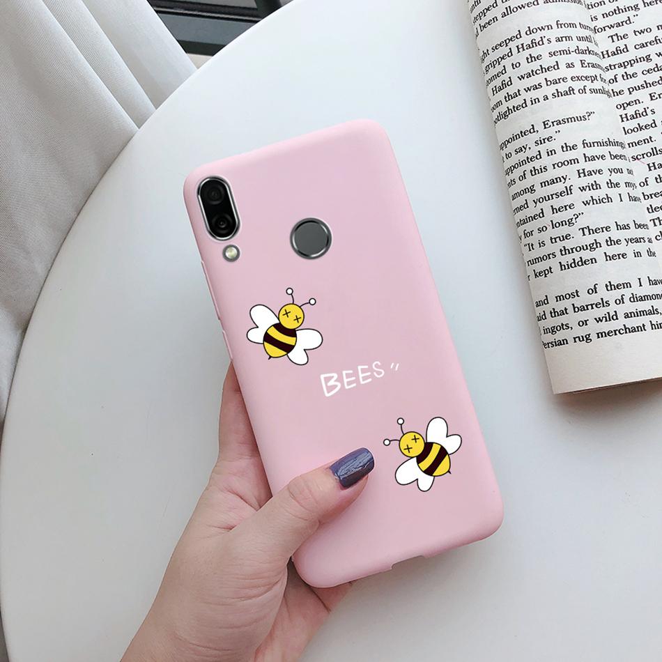 Cute Cat Cactus Avocado Heart Cases For Huawei Honor Play Cover Matte Silicon Phone Case For Honor Play COR L29 HonorPlay Fundas