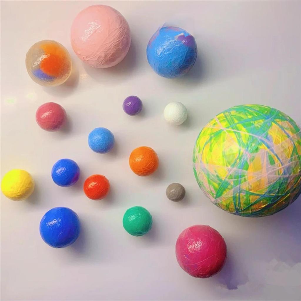 6 шт. липкие шариковые ленты развивающие игрушки клейкие креативные для расслабляющей вечеринки