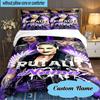 Custom Name 3PCS Champion Rhea wrestling Bedding Set Including 1pc Duvet Cover And 2pcs Pillowcases for Bedroom, Dormitory Gift Home Decor
