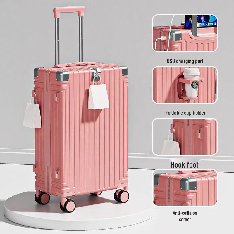 Xiaoyan Lightweight ABS Waterproof Travel Suitcase