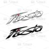 3D Metal Letter Logo Car Rear Trunk Badge Sticker For Ford Fiesta Emblem MK3 MK4 MK5 Decoration Accessorie