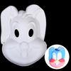 1 компл. вечерние маска из бумажной массы DIY живопись маскарад в форме животного маскарад для карнавальных вечеринок сувениры