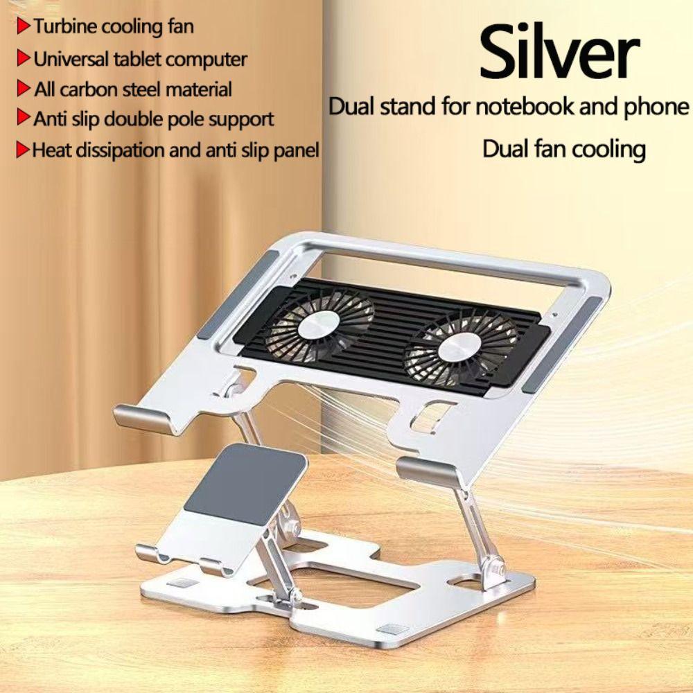 Foldable 2-in-1 Laptop Stand Vertical Cooling  Bracket High Quality Tablet Stand  Office