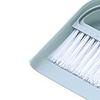Mini Broom and Dustpan Set PP Desktop Cleaning Brush with Small Dust Pan for Desk Housekeeping