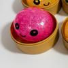 Игрушка для снятия стресса Слепой бокс Мини Блестящий Пельмень Сквиши В коробке Сжимающая игрушка Случайный цвет Подарок