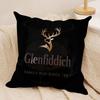 Чехол на подушку G-GlenfiddichS Мягкий Плюшевый Двусторонний Печатный Декоративный Подарок для Диванной Подушки | Уютный Всесезонный Прочный Декор