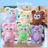 Plush Baby Three Doll Pendant Pp Cotton Super Soft Keychain Decoration Backpack