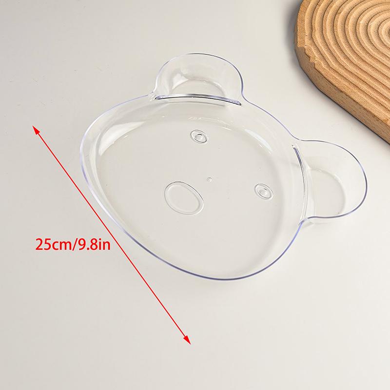 Creative Bear Shaped Spice Plates Seashell Shape Dumplings Bowl Serving Tray Dipping Sauce Salad Fruit Plate Kitchen Tableware