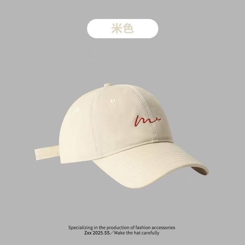Burgundy large head circumference baseball cap, makes the face look smaller, wide brim, women's oversized and deep crown red cap
