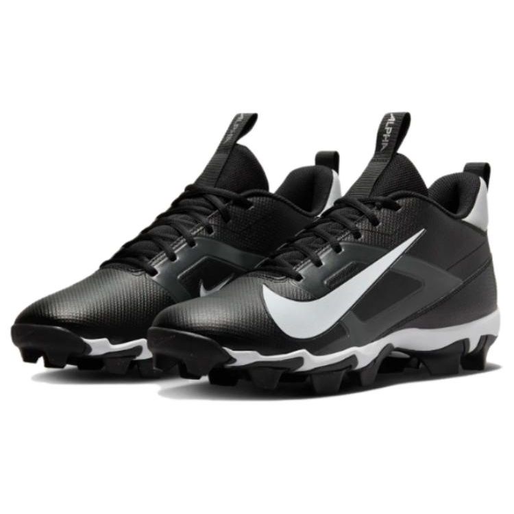 Nike Мужские Alpha Menace 4 Shark Black Light Smoke Grey Metallic Silver White FN0028-001