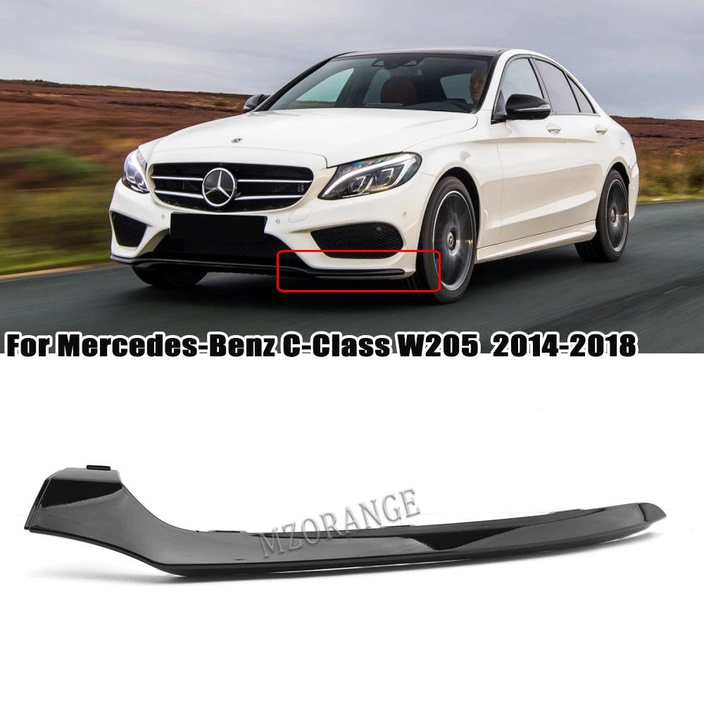 Нижняя часть переднего бампера для Mercedes Benz C Class W205 C300 C400 C63 2014 2015 2016 2017 2018 Автомобильные аксессуары Украшения