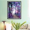 Landscape Diy New Arrival Crystal Full Drill Square 5d Diamond Painting Scenery Tree Cross Stitch