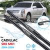 Car Wiper Blades for Cadillac SRX MK1 2004 2005 2006 2007 2008 2009 Front Windshield Windscreen Brushes Washer Car