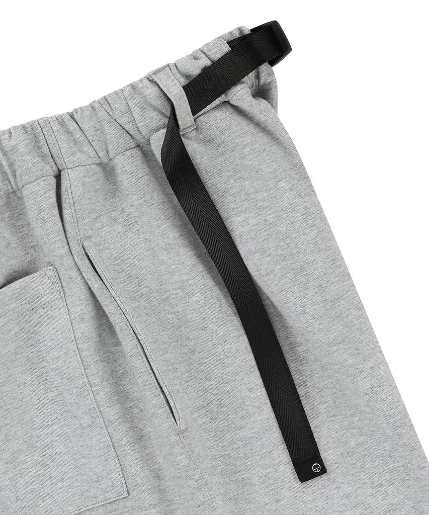 ENDOOR Belted Uniform Shorts (Gray)