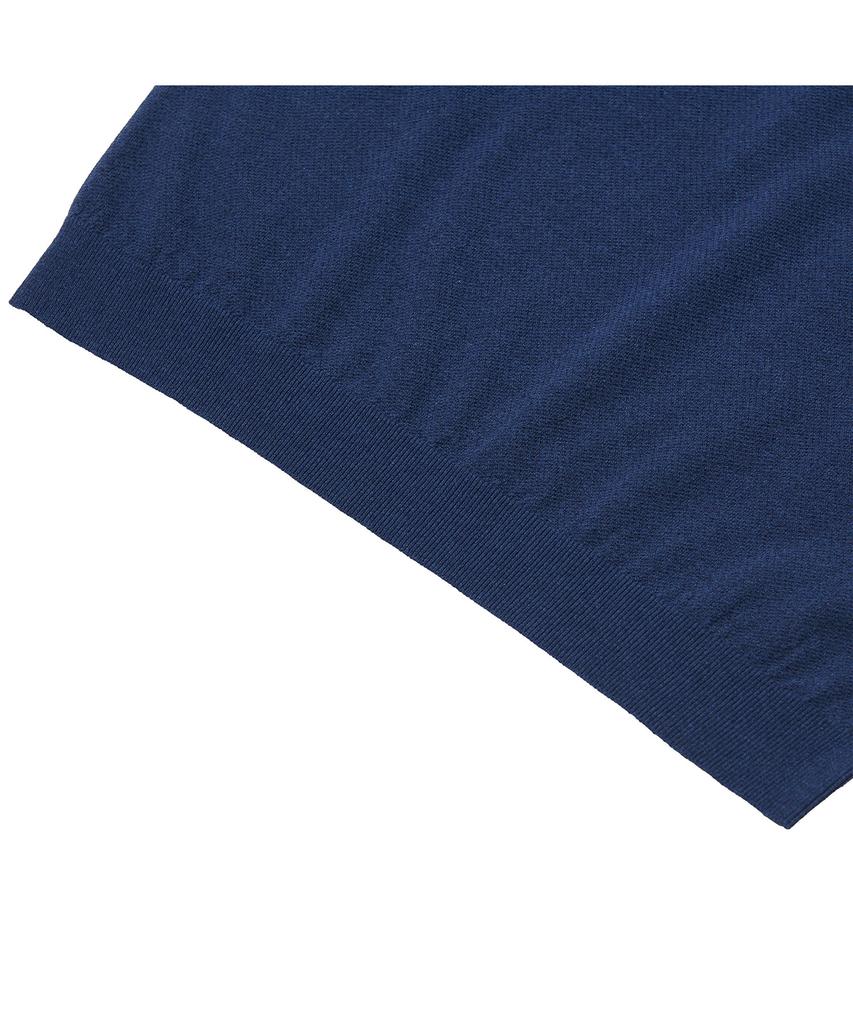 PRODESHIRT Vintage Linen Pique Polo Knit (Royal Blue)