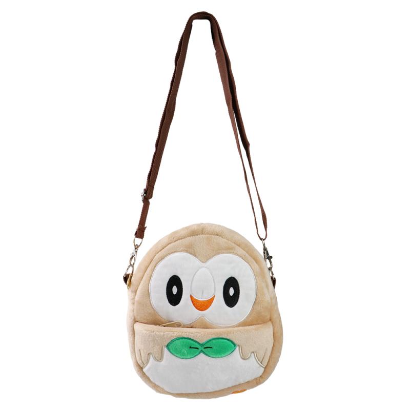 Cute Plush Backpack With Cartoon Dolls Pikachu Gengar Snorlax And More Fun Stuffed Animal Shoulder Bag For Kids
