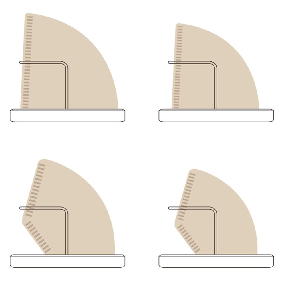 Прочный держатель для кофейного фильтра Универсальный контейнер для фильтровальной бумаги Стойка для хранения фильтров Инструменты бариста