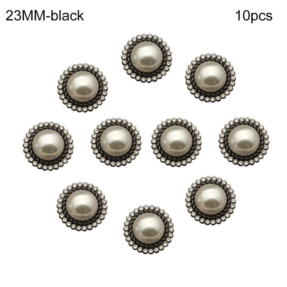 Handmade Needlework DIY Shiny Rhinestone Sewing Accessories Shirt Buttons Pearl Clothing Buttons
