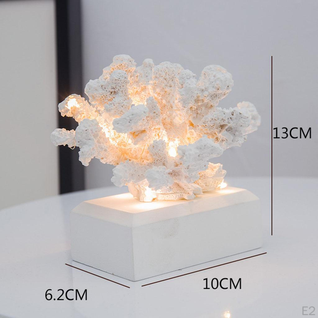 Фигурки Светодиодная Скульптура Статуя Произведение Искусства Креативные Светящиеся Поделки Батарейки ААА(Не включено) Орнамент