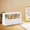 Термо-гигрометр Часы Креативный Погодный Дисплей Электронный Будильник Настольный Декор Для Гостиной Спальни