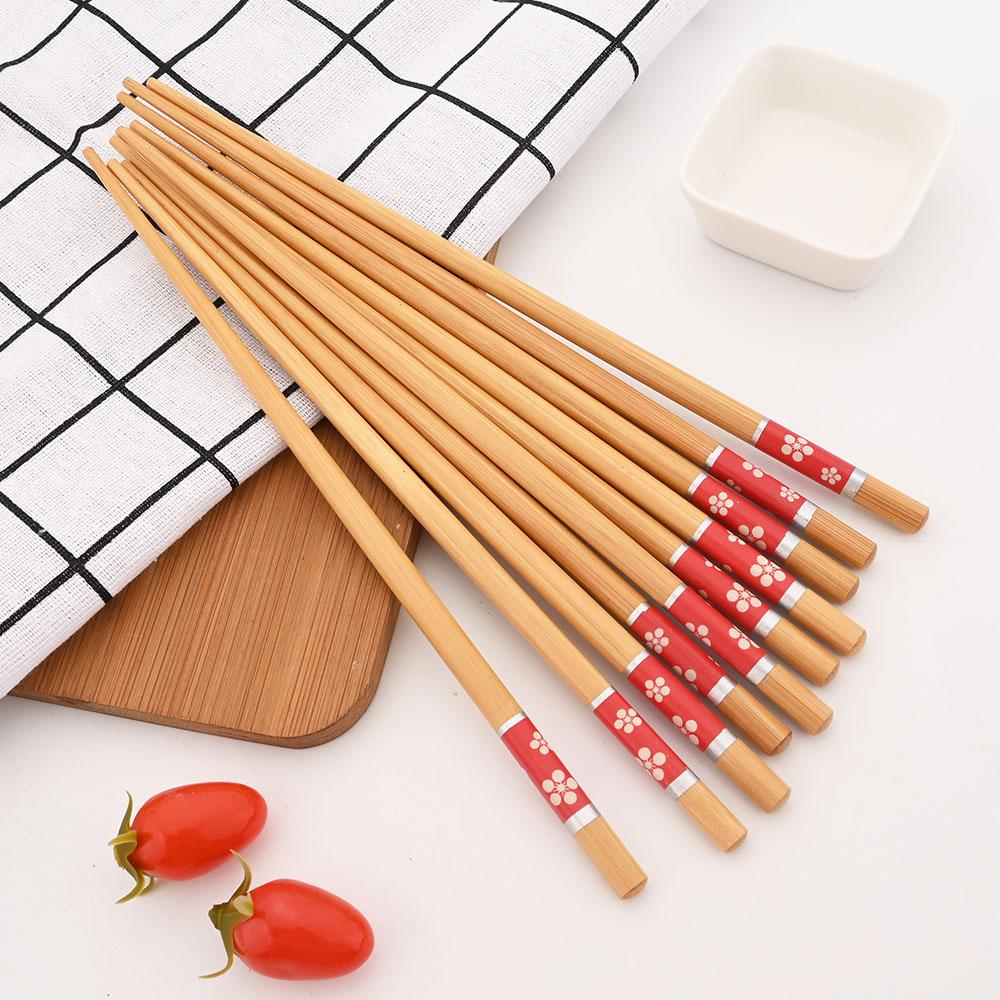 5 пар японских палочек для еды, суши, нескользящий набор, палочки для еды, палочки для еды, многоразовые китайские палочки для еды, посуда, подарок, кухонные инструменты