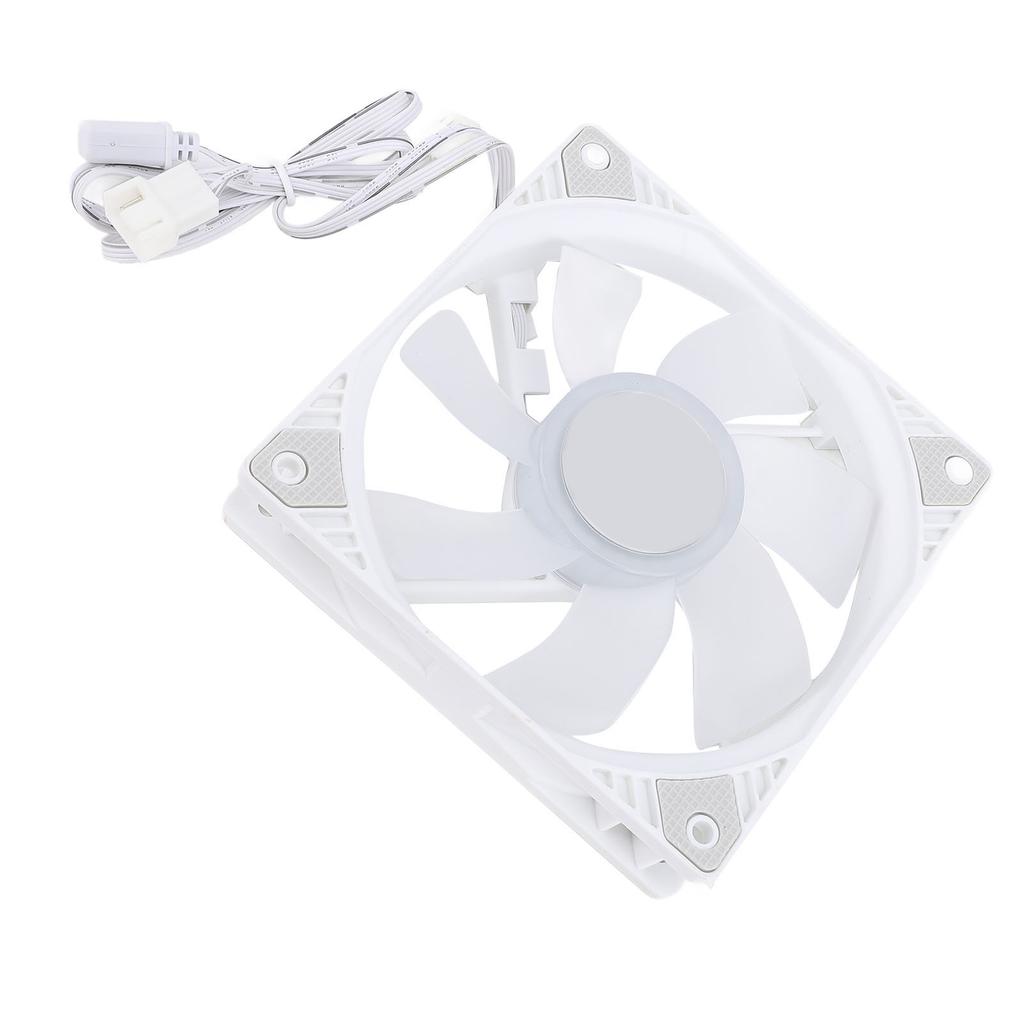 PC Case Fan Reverse Blade 120mm 4PIN PWM 5V ARGB MFDB Hydraulic Bearing 1500RPM Low Noise Computer