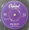 7inch Record WANDA JACKSON - Mean, Mean Man / Honey Bop 45CL15176 Capitol Records 1960 UK Rock Used