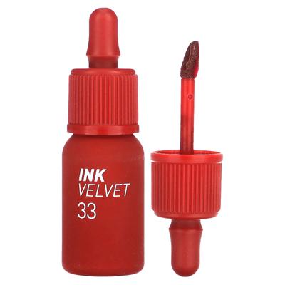 Ink Velvet Lip Tint, 33 Красный Коллекционный, 4 г (0,14 унции)
