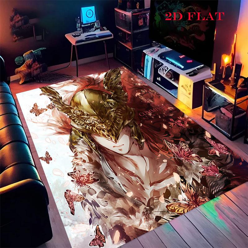 Malenia Fury Carpet Rug for Living Room Bedroom Home Sofa Decoration,Kids play Nonslip Floor Mat