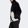 Adidas Velvet Jackets Women's Black Stand Collar Thickened HI1199