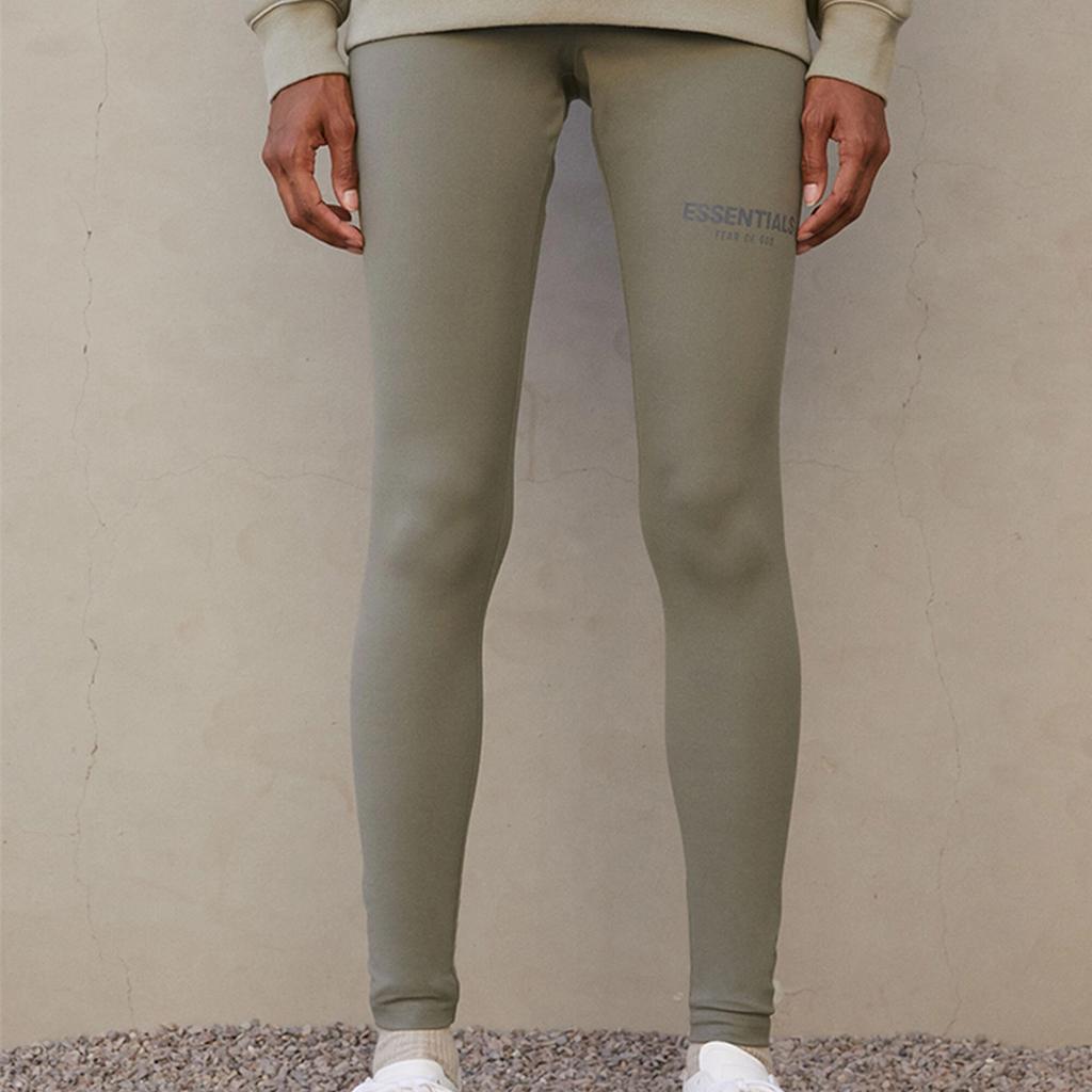 Fear of God Essentials FW21 Спортивные леггинсы Унисекс Леггинсы Угольный FOG-FW21-031