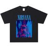 Футболка Nirvana, Мягкая ткань, Повседневная