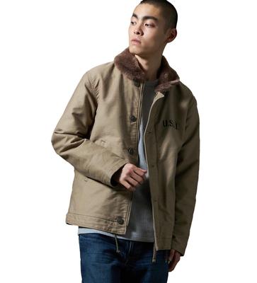 Куртка Alpha Industries Deck Jungle Khaki N-1, Ткань, TA1717, Мужская, TA1717-035,