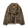 Kaslead New Arrival Women's Clothing Fashion Style Artificial Fur