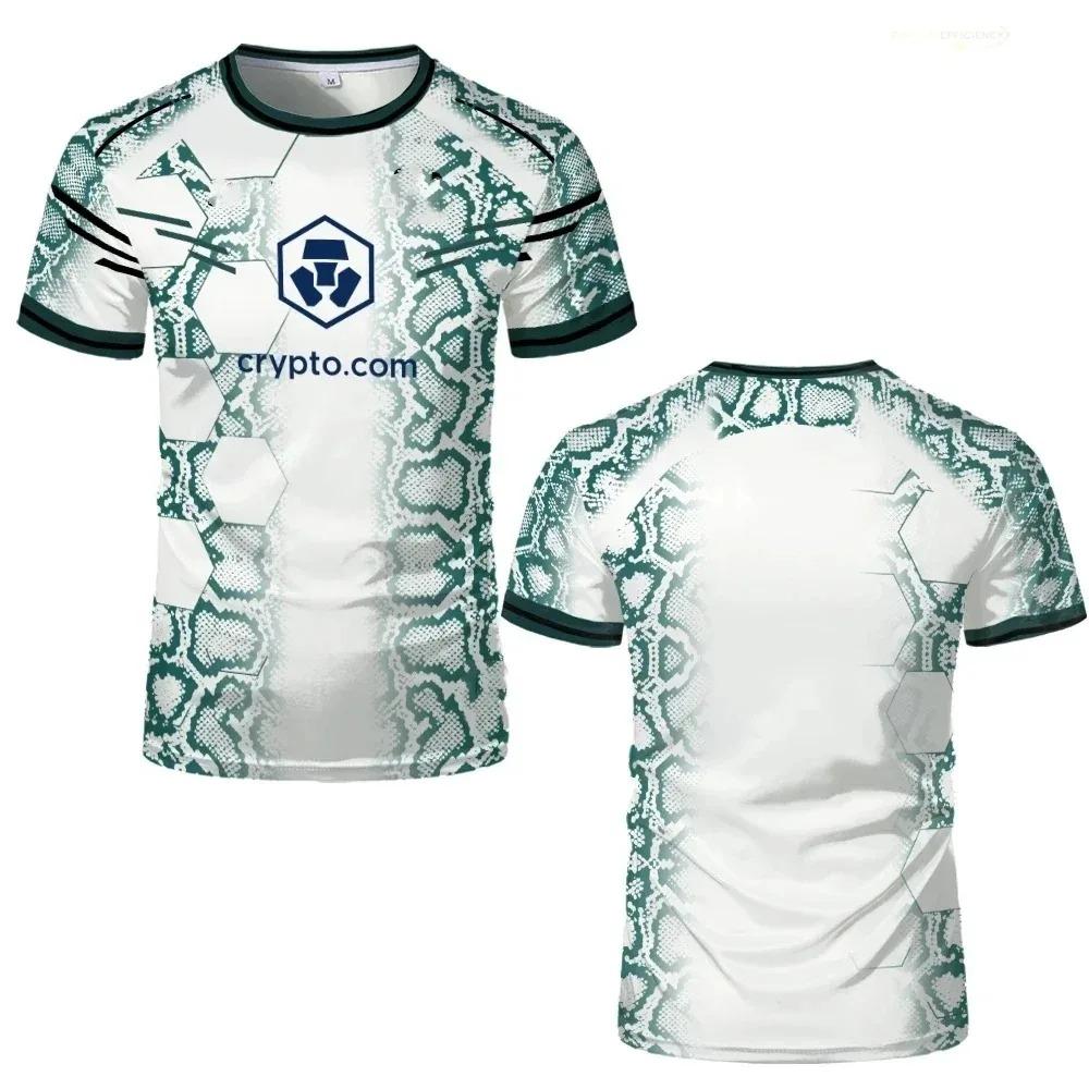 2024 Fighting Competition T-shirt Men's and Women's 3D Printed Top Summer Round Neck Sportswear Men's Outdoor Short Sleeved Top