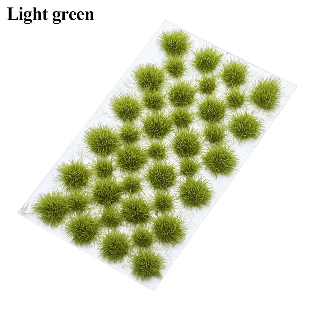 39/50PCS/Set Simulation Model Sand Scene DIY Material Realistic Flower Grass Tufts Miniature Grass Bushes Plant Cluster Scenery