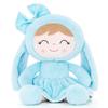 Baby Dolls Plush Doll New Design Rabbit Doll Soft Toys Gir's Birthday Gift 30cm Blue
