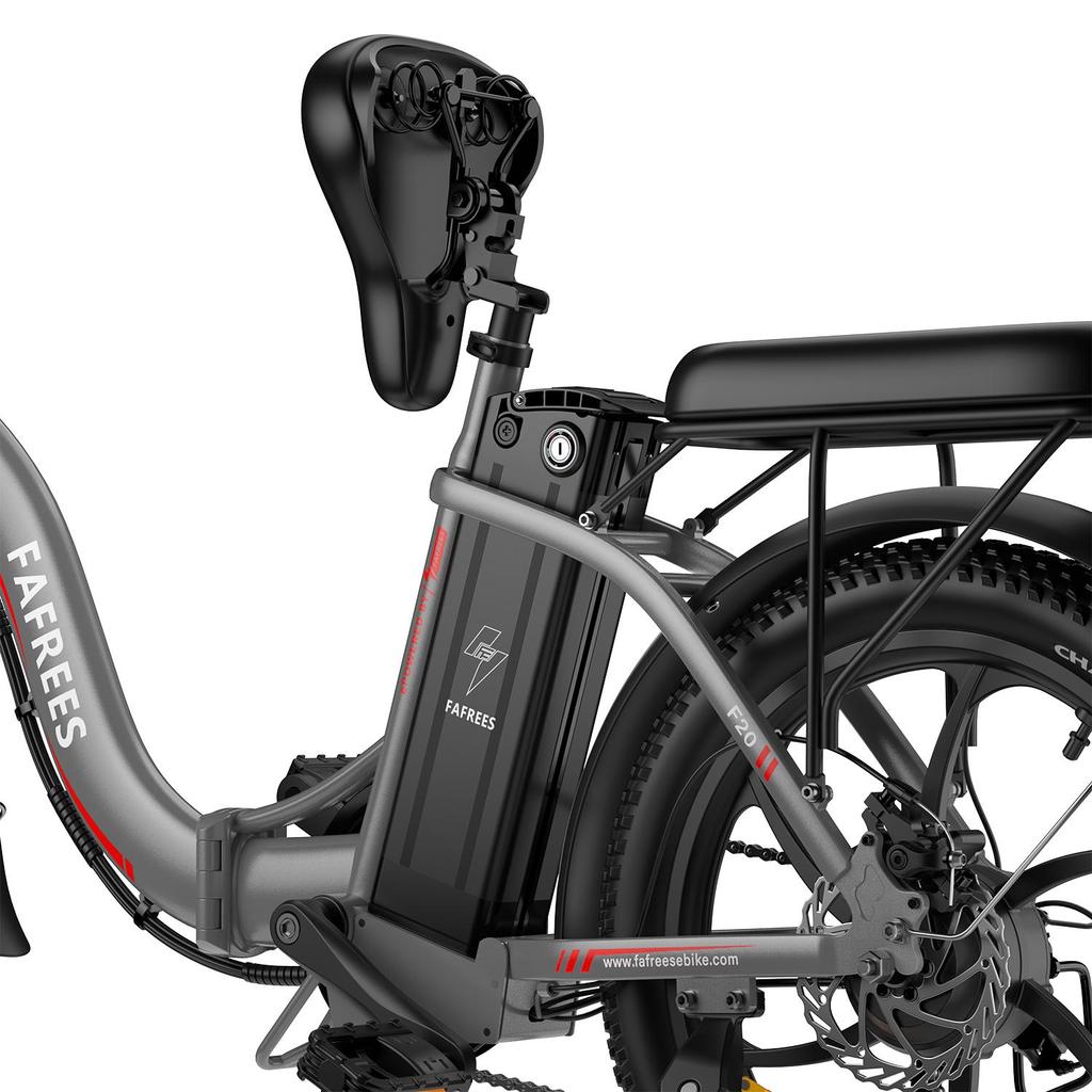 FAFREES F20 Adult Electric Bike 250W Brushless Motor 36V18Ah High-Capacity Battery Multiple Color Options, Compact Commuter E-Bike