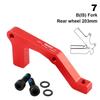 Multicolor Disc Brake Caliper Mount Adapter Bicycle Accessories  140mm 160mm 180mm 203mm