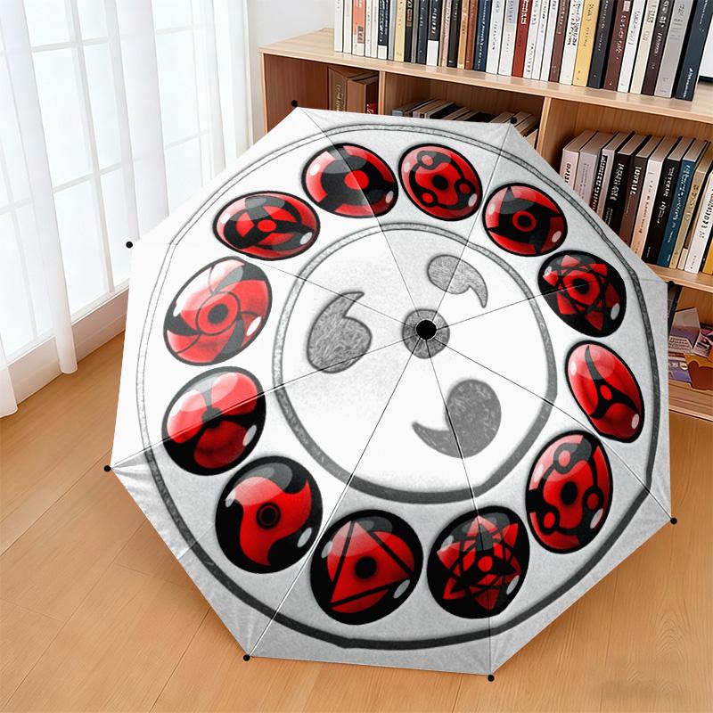 Famous cartoon NARUTO protagonist Uzumaki Naruto. Cartoon umbrella, folding, home essential, iron art, outdoor sunshade umbrella, H2