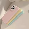 Жидкий Желейный 16 Подходит для Чехла iPhone iPhone 15 Защита от Падений 14promax Однотонный Простой 12 Всесторонний 13