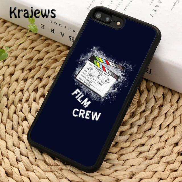 Krajews Film Movie Clapperboard Clapper Board Phone Case Cover For iPhone 17 Air 16 15 14 plus 11 12 13 pro max coque