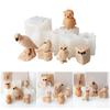 Standing Owl Candle Molds Animal Silicone Mould Plaster Molds Handmade Parrot Molds Ornament Molds Epoxy Resin Molds
