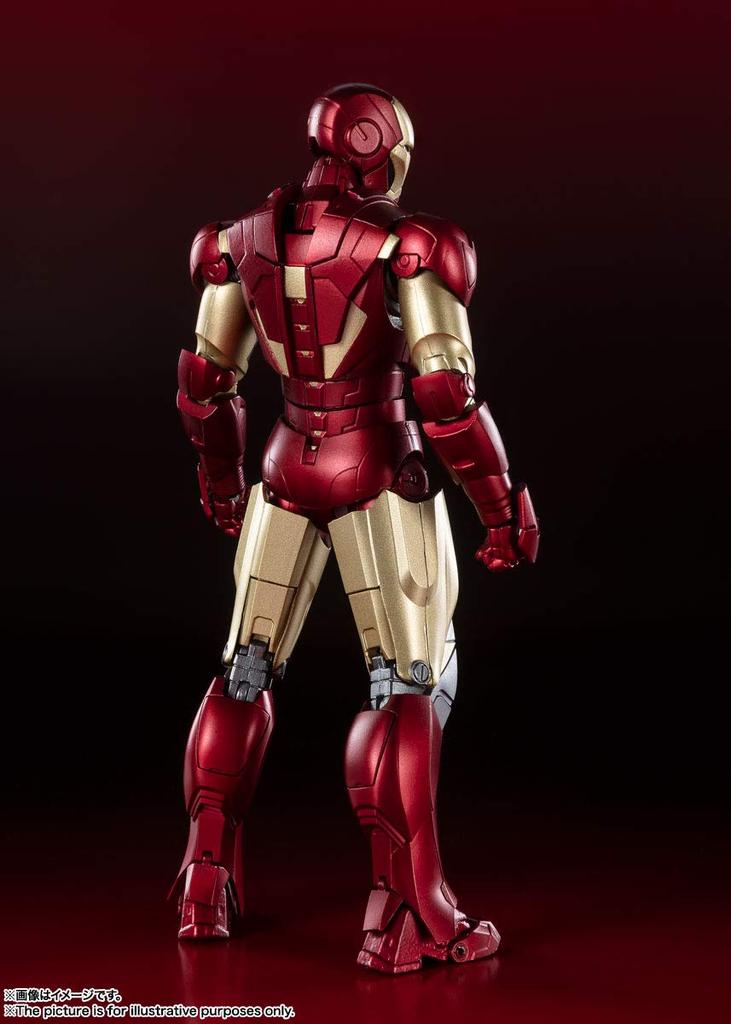 TAMASHII NATIONS Avengers Iron Man Mark 150 мм окрашенная подвижная фигурка SHFiguarts 6-BATTLE DAMAGEEDITION- Приблизительно. ПВХ, АБС, литье под давлением