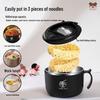 Миска для лапши быстрого приготовления Zhaoran из нержавеющей стали 304 с крышкой