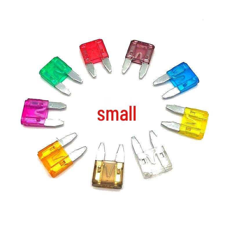 High-Quality Car Blade Fuses, Zinc Alloy, 2A-40A (Medium, Small, Mini)