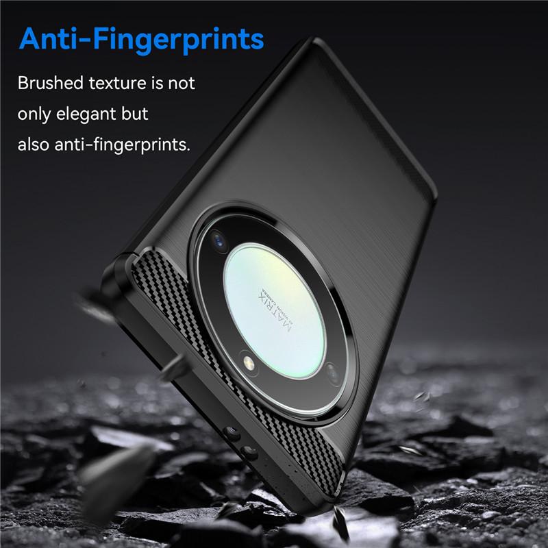 Honor X9A Case For Honor X7A X8A X9A Cover 6.67 Inch Carbon Fiber Shockproof Silicone Protective Bumper For Honor X9A 5G Fundas
