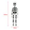 Funny Halloween Plush Toys Cute Skeleton Monster Ghost Skull Cartoon Horror Skull Fluffy Dolls Home Decoration Gifts